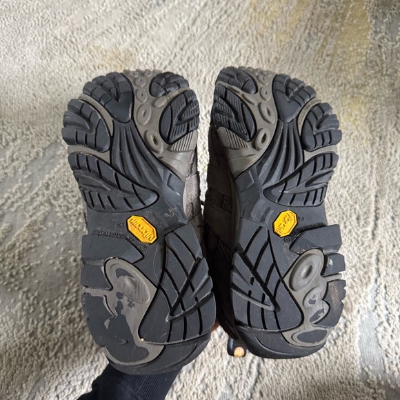 Merrell Moab 2 Hiking boots shoes Gray Waterproof J06054 size 7.5 - Picture 8 of 12